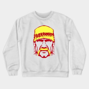 Hulkamania Face Crewneck Sweatshirt